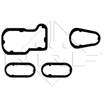 Радиатор масляный, моторное масло <b>NRF 31337</b>-1