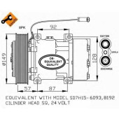 Компрессор кондиционера для RENAULT TRUCKS Premium <b>NRF EASY FIT 32699</b>