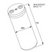 Осушитель кондиционера NRF 33233