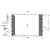 Конденсатор кондиционера NRF 35301