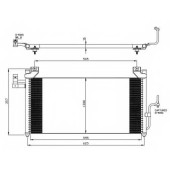 Конденсатор кондиционера NRF 35386