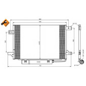 Конденсатор кондиционера NRF 35758