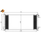 Конденсатор кондиционера NRF 35791