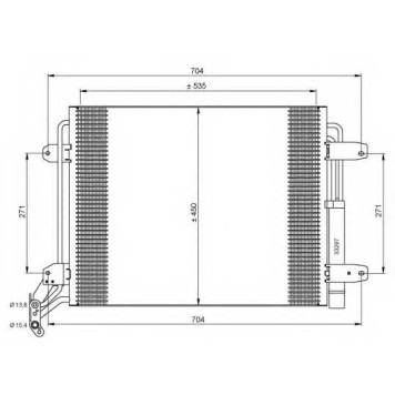 Конденсатор кондиционера NRF 35848