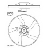 Вентилятор охлаждения двигателя NRF 47070