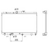 Радиатор охлаждения двигателя NRF 517588