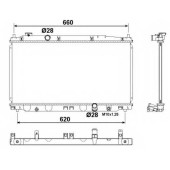 Радиатор двигателя (Al) HONDA Jazz 1.4 08- <b>NRF 53194</b>