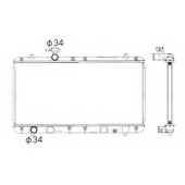 Радиатор охлаждения двигателя NRF 53428