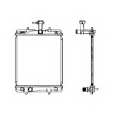 Радиатор охлаждения двигателя NRF 53459
