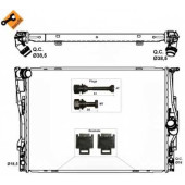 Радиатор охлаждения двигателя NRF 53474
