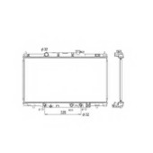 Радиатор охлаждения двигателя NRF 53574