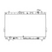 Радиатор охлаждения двигателя NRF 53646