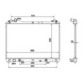 Радиатор охлаждения двигателя NRF 53702