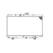 Радиатор охлаждения двигателя NRF 53828