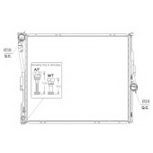 Радиатор охлаждения двигателя NRF 53956