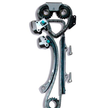 OSK N124B - комплект для замены цепи ГРМ (KA24DE) верхняя двойная цепь