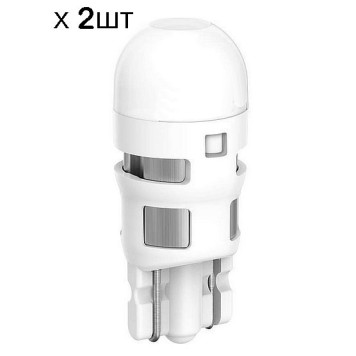 LEDriving SL (3поколение) 0,8W/12V W5W W2.1X9.5D BLI2 белый 6000K 2шт <b>OSRAM 2825DWP-02B</b>