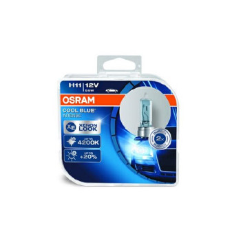 Лампа г/с H11 (55W) PGJ19-2 Cool Blue Intense 4200K 12V 4052899412927 <b>OSRAM 64211CBI-HCB</b>