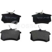 Колодки тормозные дисковые задние / AUDI A-3,TT;SEAT,SKODA,VW 1.0-3.2 96~ <b>OSSCA 04101</b>
