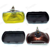 Фара противотуманная универсальная желтая с крышкой под лампу H1 с крышкой <b>ОСВАР ТН105-03</b> 1500-3711000-03