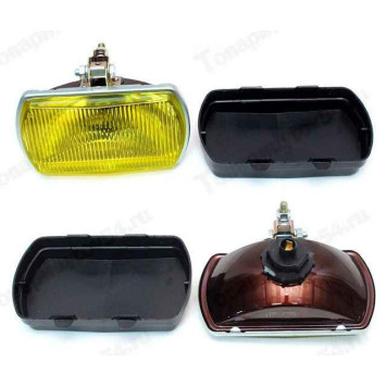 Фара противотуманная универсальная желтая с крышкой под лампу H1 с крышкой <b>ОСВАР ТН105-03</b> 1500-3711000-03