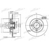 Тормозной диск PATRON PBD7011