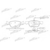 Колодки тормозные дисковые передний для FIAT BRAVO(182), COUPE(FA/175), MAREA(185), MULTIPLA(186), PUNTO(188) / LANCIA DEDRA(835), DELTA(836) <b>PATRON PBP1052</b>