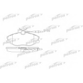 Колодки тормозные дисковые передний для CITROEN XSARA(N0,N1,N2), ZX(N2) / PEUGEOT 306(7A,7B,7C,7D,N3,N5), 406(8B,8C,8E/F), 607(9D,9U) <b>PATRON PBP1063</b>