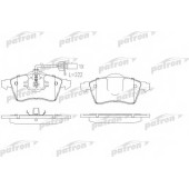 Колодки тормозные дисковые передний для VW TRANSPORTER(70XA, 70XB, 70XC, 70XD, 7DB, 7DK, 7DW) <b>PATRON PBP1163</b>
