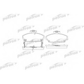 Колодки тормозные дисковые передний для LAND ROVER FREELANDER(LN,LN#) <b>PATRON PBP1291</b>