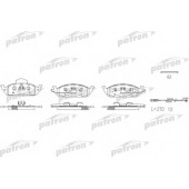 Колодки тормозные дисковые передн.PATRON PBP1400