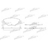 Колодки тормозные дисковые передний для CITROEN C5(DC#,DE#,RC#,RE#) <b>PATRON PBP1411</b>