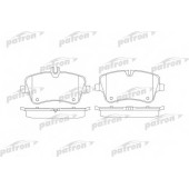 Колодки тормозные дисковые передний для MERCEDES C(CL203,S203,W203), CLC(CL203), CLK(C209), SLK(R171) <b>PATRON PBP1428</b>