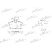 Колодки тормозные дисковые задний для AUDI A4(8D5,B5) / FORD GALAXY(WGR) / VW SHARAN(7M6,7M8,7M9) <b>PATRON PBP1481</b>