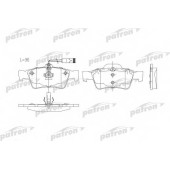 Колодки тормозные дисковые задний для MERCEDES CLS(C219), E(S211,S212,W211,W212), S(C215,C216,W220,W221), SL(R230) <b>PATRON PBP1526</b>