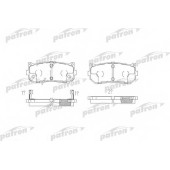 Колодки тормозные дисковые задний для KIA CARENS(FC,FJ), CLARUS(GC,K9A), SEPHIA(FB), SHUMA(FB) <b>PATRON PBP1569</b>
