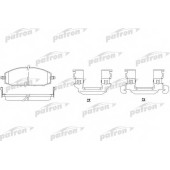 Колодки тормозные дисковые передний для NISSAN PATROL GR(Y61) <b>PATRON PBP1577</b>