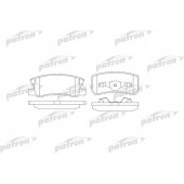 Колодки тормозные дисковые задний для MITSUBISHI GRANDIS(NA#W), OUTLANDER(CW#W), PAJERO(K90, V2#W, V6#W, V7#W, V8#W, V9#W) <b>PATRON PBP1604</b>
