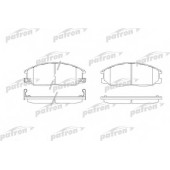 Колодки тормозные дисковые передний для HYUNDAI H-1 Travel, H-1, HIGHWAY, PORTER, SANTA FE, TRAJET, XG / SSANGYONG ACTYON SPORTS, ACTYON, KYRON <b>PATRON PBP1605</b>