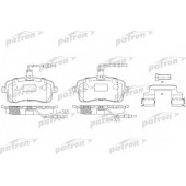 Колодки тормозные дисковые передний для PEUGEOT 407(6D#,6E#) <b>PATRON PBP1725</b>