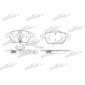 Колодки тормозные дисковые передний для CITROEN C4(LA#,LC#) / PEUGEOT 207(WA#,WC#,WK#), 3008, 307(3A/C,3B,3E,3H), 308(4A#,4C#) <b>PATRON PBP1728</b>