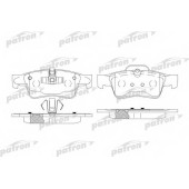 Колодки тормозные дисковые задний для MERCEDES M(W164), R(V251,W251) <b>PATRON PBP1831</b>