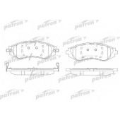 Колодки тормозные дисковые передний для CHEVROLET LACETTI(J200), NUBIRA / DAEWOO LACETTI(KLAN), NUBIRA(KLAJ,KLAN) <b>PATRON PBP1905</b>