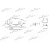 Колодки тормозные дисковые передний для CITROEN JUMPER / FIAT DUCATO(250,290) / PEUGEOT BOXER <b>PATRON PBP1923</b>