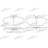 Колодки тормозные дисковые передний для DAEWOO LUBLIN / RENAULT 25, ESPACE, LAGUNA, MEGANE, SAFRANE, SPORT <b>PATRON PBP406</b>