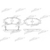 Колодки тормозные дисковые передний для HYUNDAI ACCENT(LC), GETZ(TB) <b>PATRON PBP4076</b>