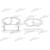 Колодки тормозные дисковые передний для HONDA ACCORD(AC,AD) / HYUNDAI ACCENT(X-3), LANTRA(J-1), PONY / EXCEL(X-2), PONY(X-2), S(SLC), STELLAR(F31#,SF2#) <b>PATRON PBP435</b>