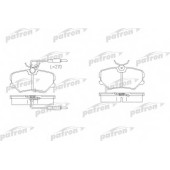 Колодки тормозные дисковые передний для PEUGEOT 306(7A,7B,7C,7D,N3,N5), 405(15B,15E,4B,4E) <b>PATRON PBP540</b>