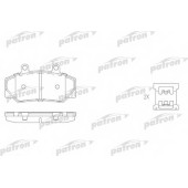 Колодки тормозные дисковые передний для VOLVO 740(744,745), 760(704,764,765), 780, 940(944,945), 960(964,965) <b>PATRON PBP628</b>