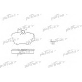 Колодки тормозные дисковые передний <b>PATRON PBP669</b>